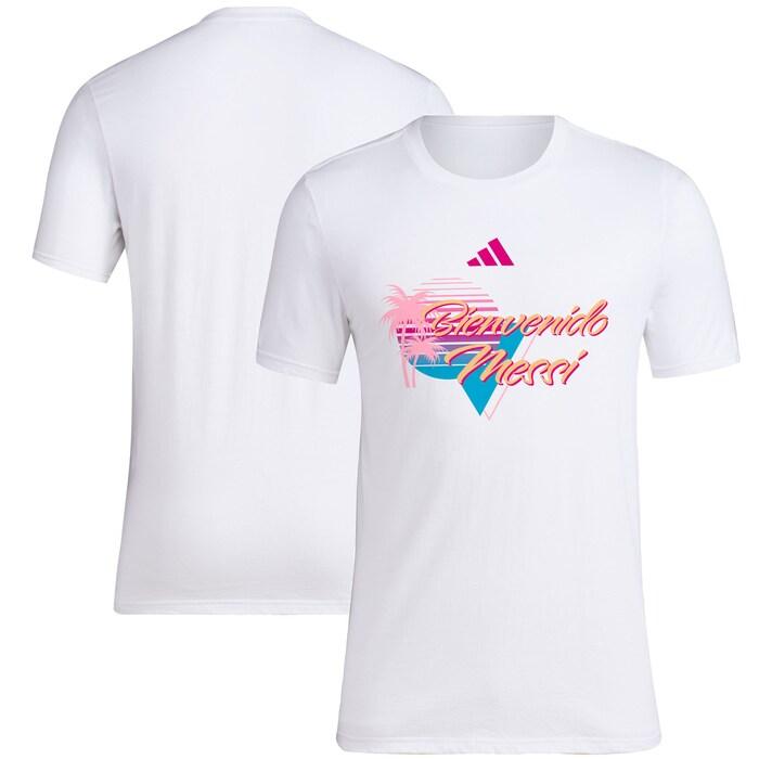 Messi-x-adidas-Bienvenido-T-Shirt-White Messi x adidas Bienvenido T-Shirt - White