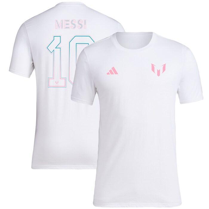 Messi-x-adidas-Name-Number-T-Shirt-White Messi x adidas Name & Number T-Shirt - White