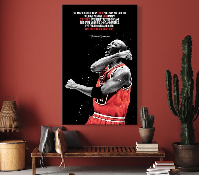 Michael-Jordan-Canvas-Basketball-Quote-Poster-Michael-Jordan-Motivational-Quote-Poster-NBA-Chicago-Bulls-Inspirational-Success-Print-1