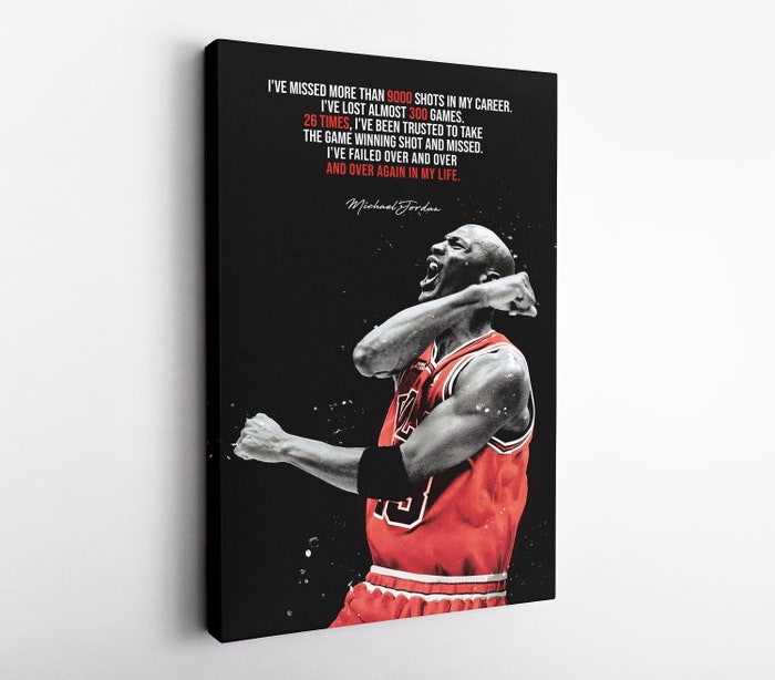 Michael-Jordan-Canvas-Basketball-Quote-Poster-Michael-Jordan-Motivational-Quote-Poster-NBA-Chicago-Bulls-Inspirational-Success-Print-2