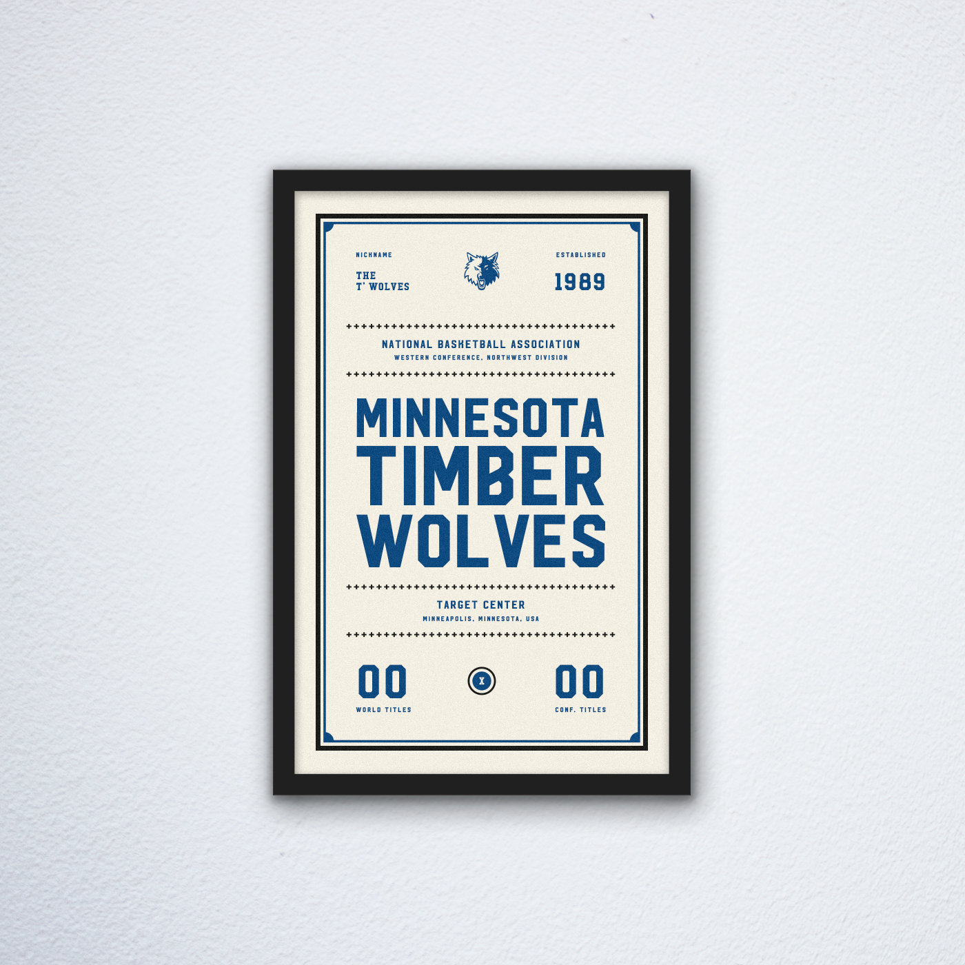 Minnesota-Timberwolves-Ticket-Canvas-Poster-Print-Wall-Art-Decor Minnesota Timberwolves Ticket Canvas Poster Print - Wall Art Decor