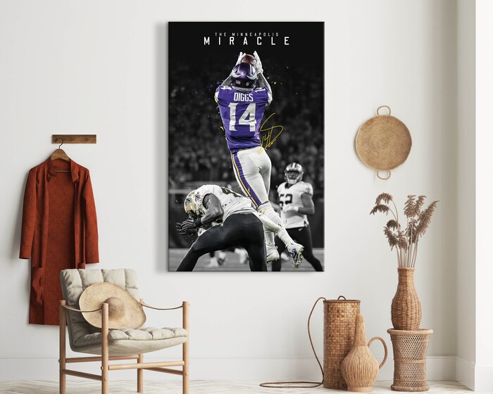 Minnesota-Vikings-Minneapolis-Miracle-Canvas-Stefan-Diggs-NFC-Playoffs-NFL-Prints-Sport-Wall-Art-American-Football-Poster-2