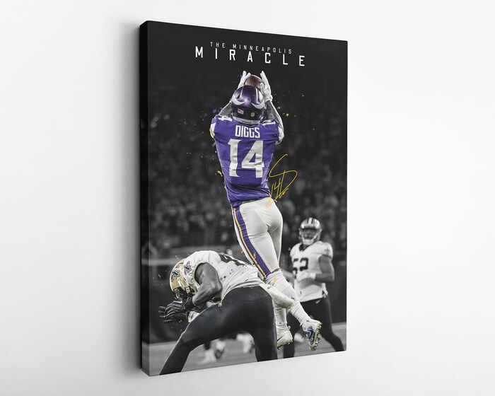 Minnesota-Vikings-Minneapolis-Miracle-Canvas-Stefan-Diggs-NFC-Playoffs-NFL-Prints-Sport-Wall-Art-American-Football-Poster-3