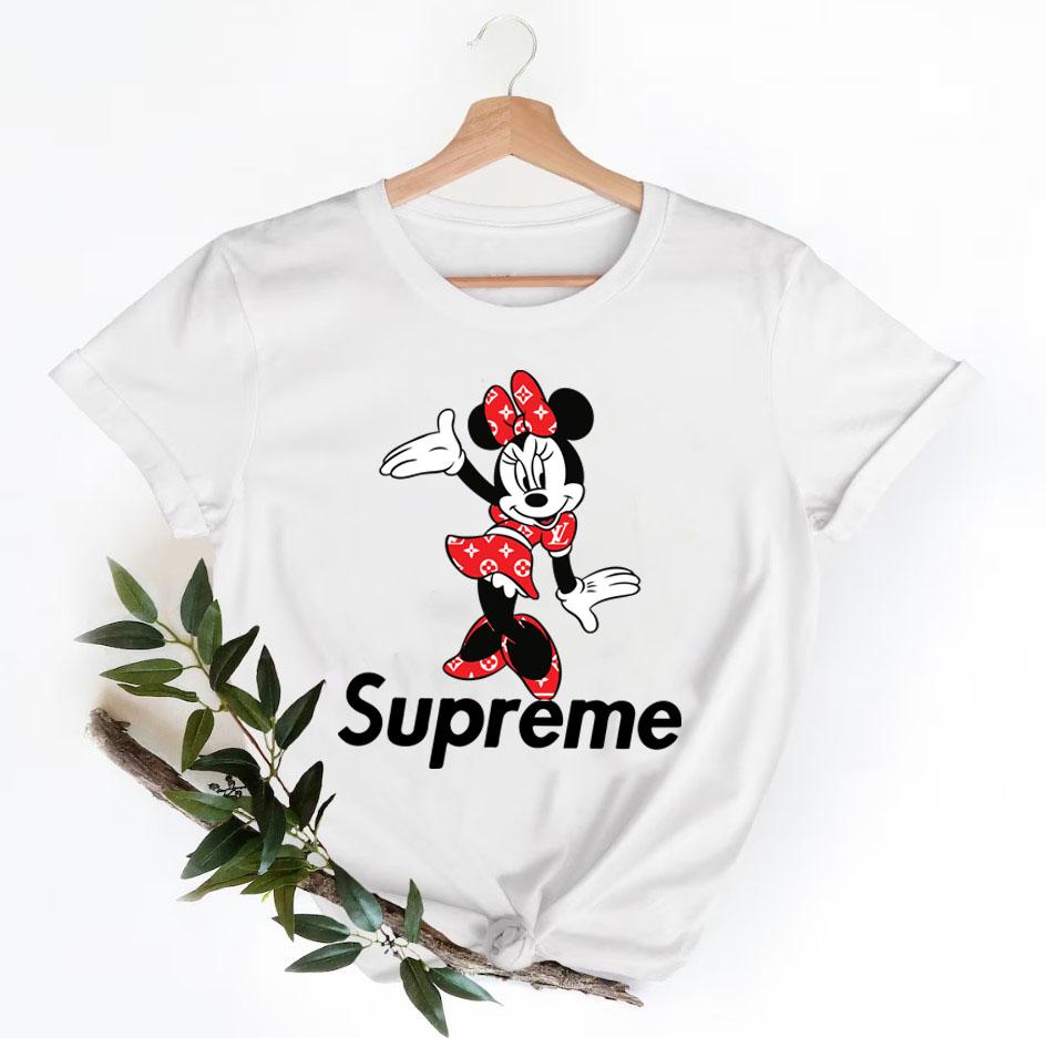 Minnie-Supreme-Shirt-Supreme-Logo-T-Shirt-Unisex-Fashion-Supreme-Shirt-Supreme-Tee-Supreme-Luxury-Tshirt-LTS077 Minnie Supreme Shirt
