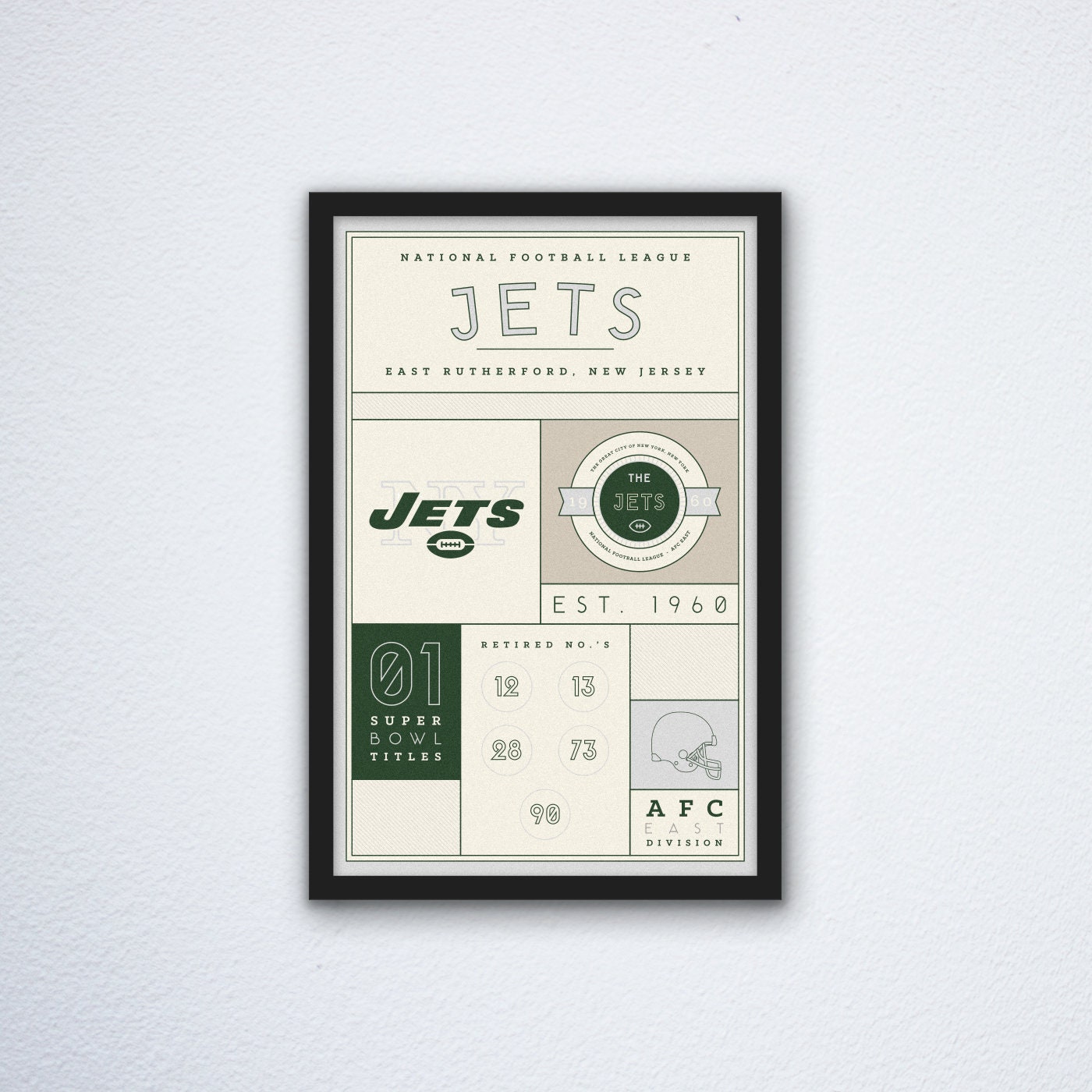 New-York-Jets-Stats-Canvas-Poster-Print-Wall-Art-Decor New York Jets Stats Canvas Poster Print - Wall Art Decor