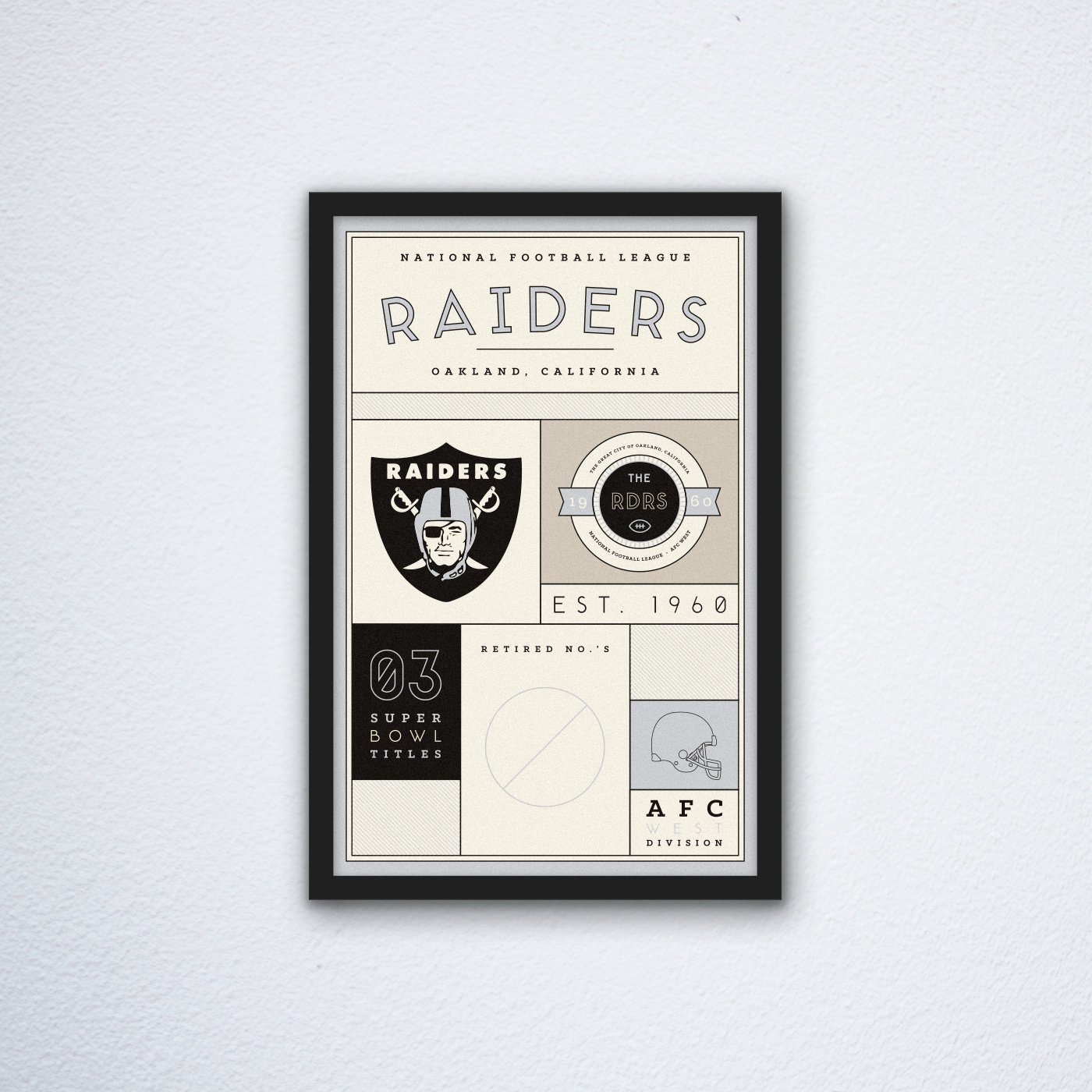 Oakland-Raiders-Stats-Canvas-Poster-Print-Wall-Art-Decor Oakland Raiders Stats Canvas Poster Print - Wall Art Decor