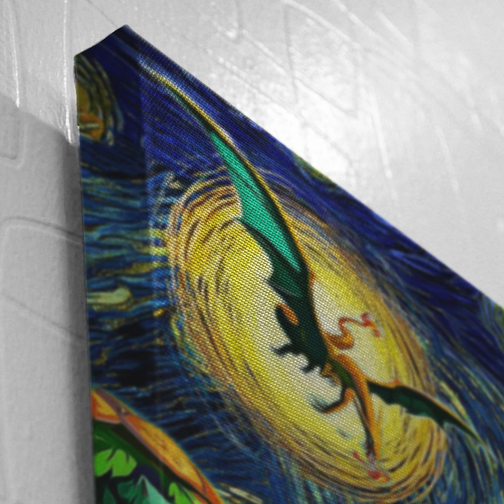 Pokemon-Starry-Night-Campfire-Canvas-Poster-Print-Wall-Art-Decor-2