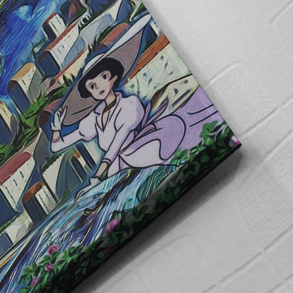 Porco-Rosso-Starry-Night-Studio-Ghibli-Canvas-Poster-Print-Wall-Art-Decor-3