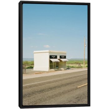 Prada Marfa - Black Framed Canvas