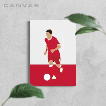 Roberto Firmino Liverpool Football Canvas Poster Print Wall Art Decor