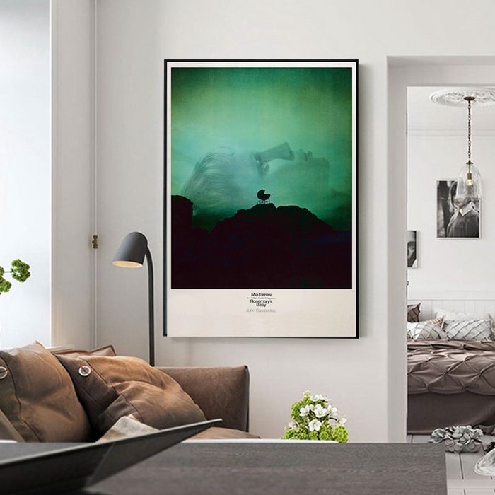 RosemaryS-Baby-1968-Vintage-Original-Movie-Poster-Film-Print-Canvas-Wall-Art-Decor Rosemary'S Baby 1968 Vintage Original Movie Poster Film Print Canvas Wall Art Decor