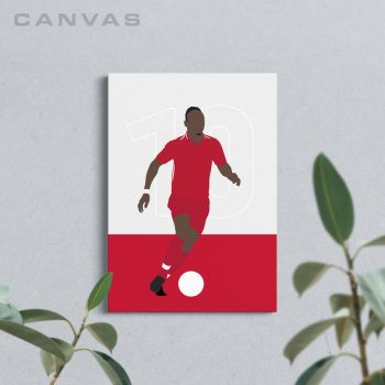 Sadio Mane Liverpool Football Canvas Poster Print Wall Art Decor
