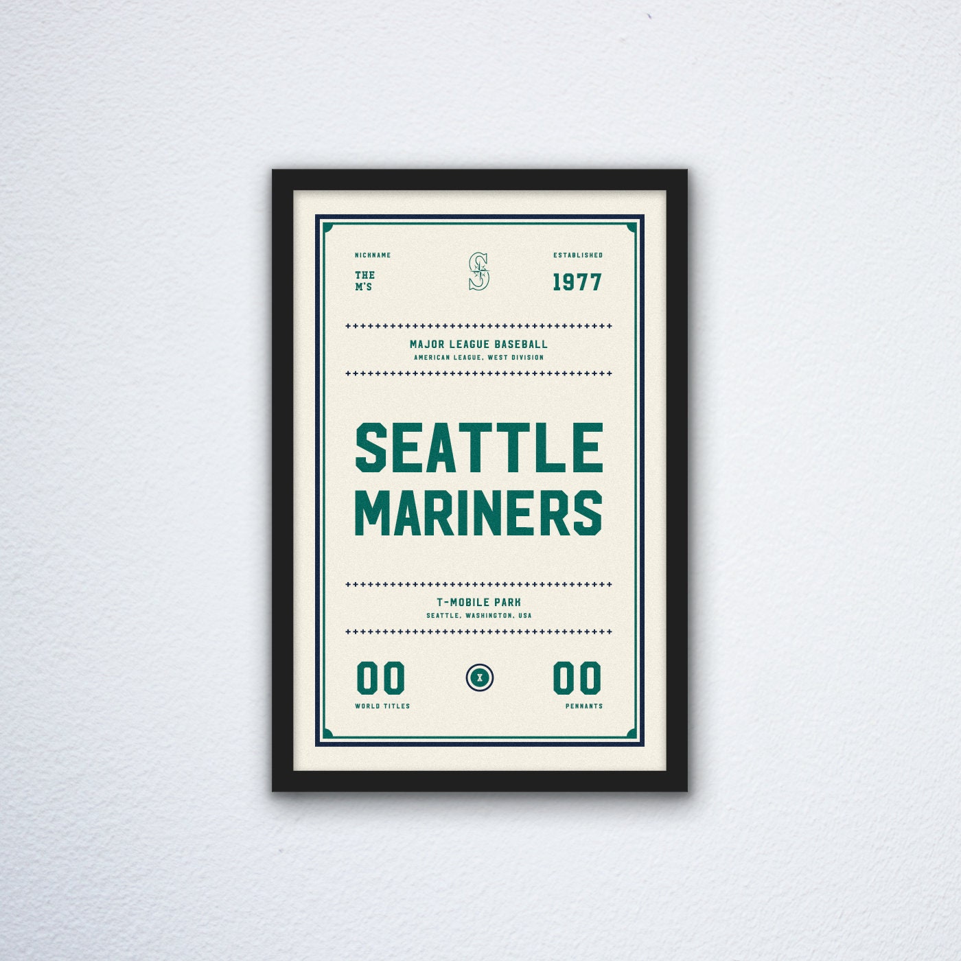 Seattle-Mariners-Ticket-Canvas-Poster-Print-Wall-Art-Decor Seattle Mariners Ticket Canvas Poster Print - Wall Art Decor