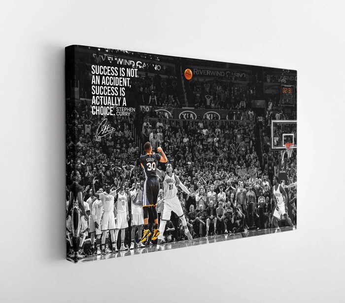 Stephen-Curry-Game-Winner-vs-OKC-Poster-Golden-State-Warriors-Canvas-Buzzer-Beat-Basketball-Player-Canvas-Print-Sports-Wall-Art-2