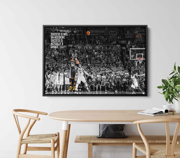 Stephen-Curry-Game-Winner-vs-OKC-Poster-Golden-State-Warriors-Canvas-Buzzer-Beat-Basketball-Player-Canvas-Print-Sports-Wall-Art-4