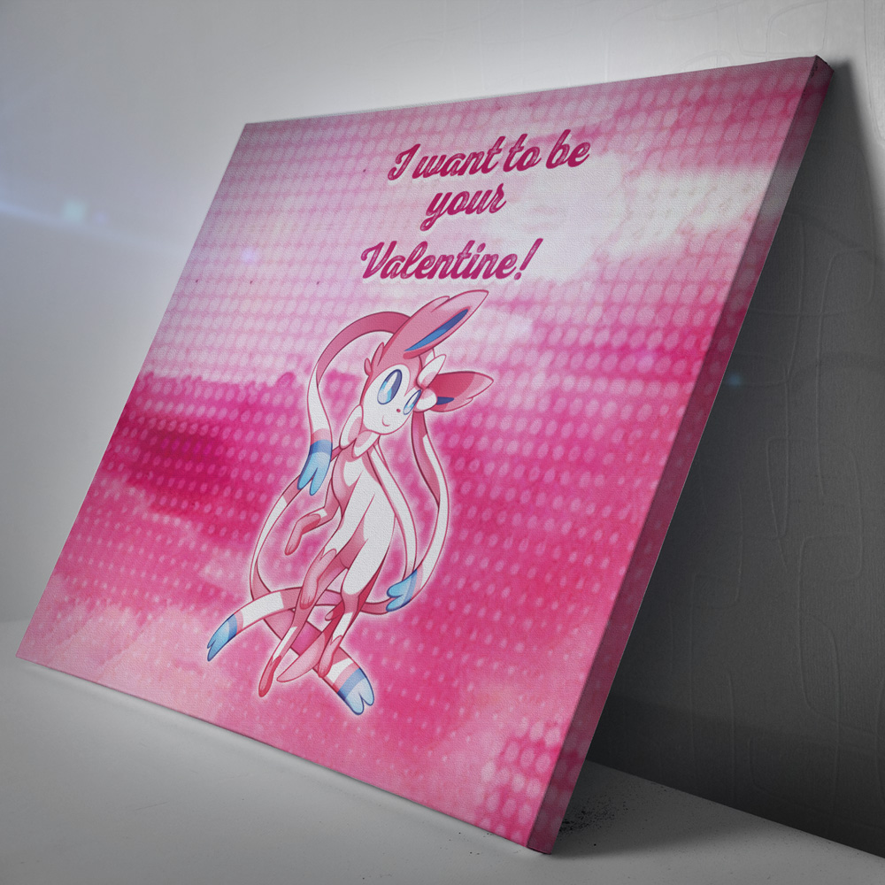 Sylveon-Your-Valentine-Pokemon-Canvas-Poster-Print-Wall-Art-Decor-1