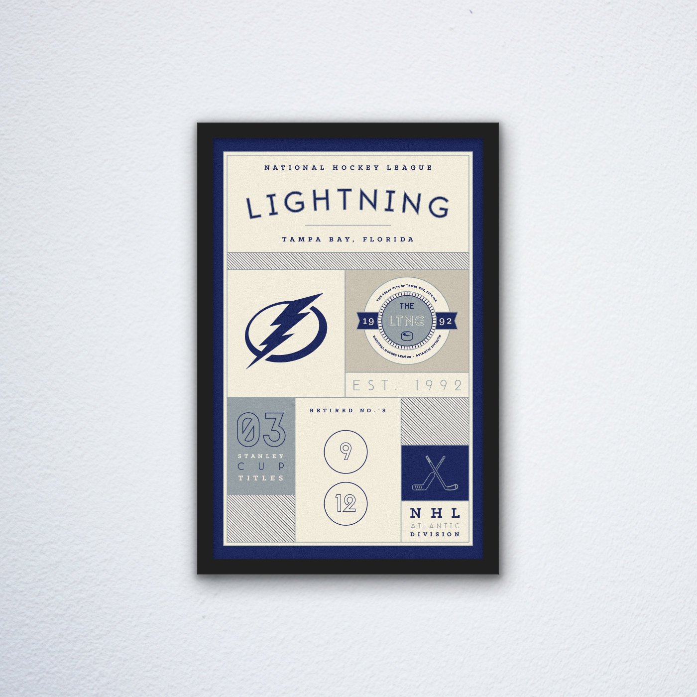 Tampa-Bay-Lightning-Stats-Canvas-Poster-Print-Wall-Art-Decor Tampa Bay Lightning Stats Canvas Poster Print - Wall Art Decor