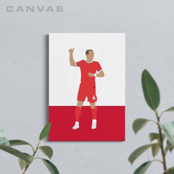 Thiago Liverpool Football Canvas Poster Print Wall Art Decor