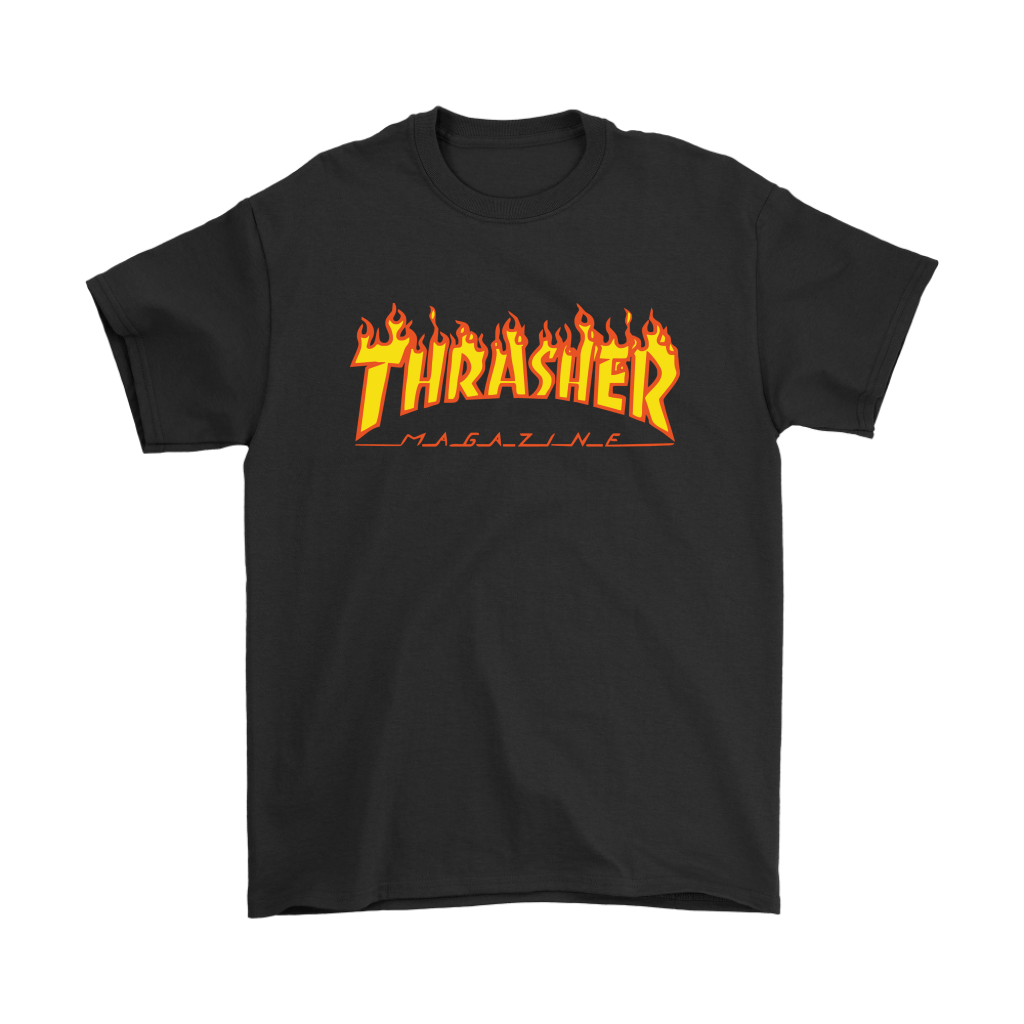Thrasher-Flame-Logo-Unisex-T-Shirt-Kid-Tshirt-LTS165 Thrasher Flame Logo Unisex T-Shirt Kid Tshirt LTS165