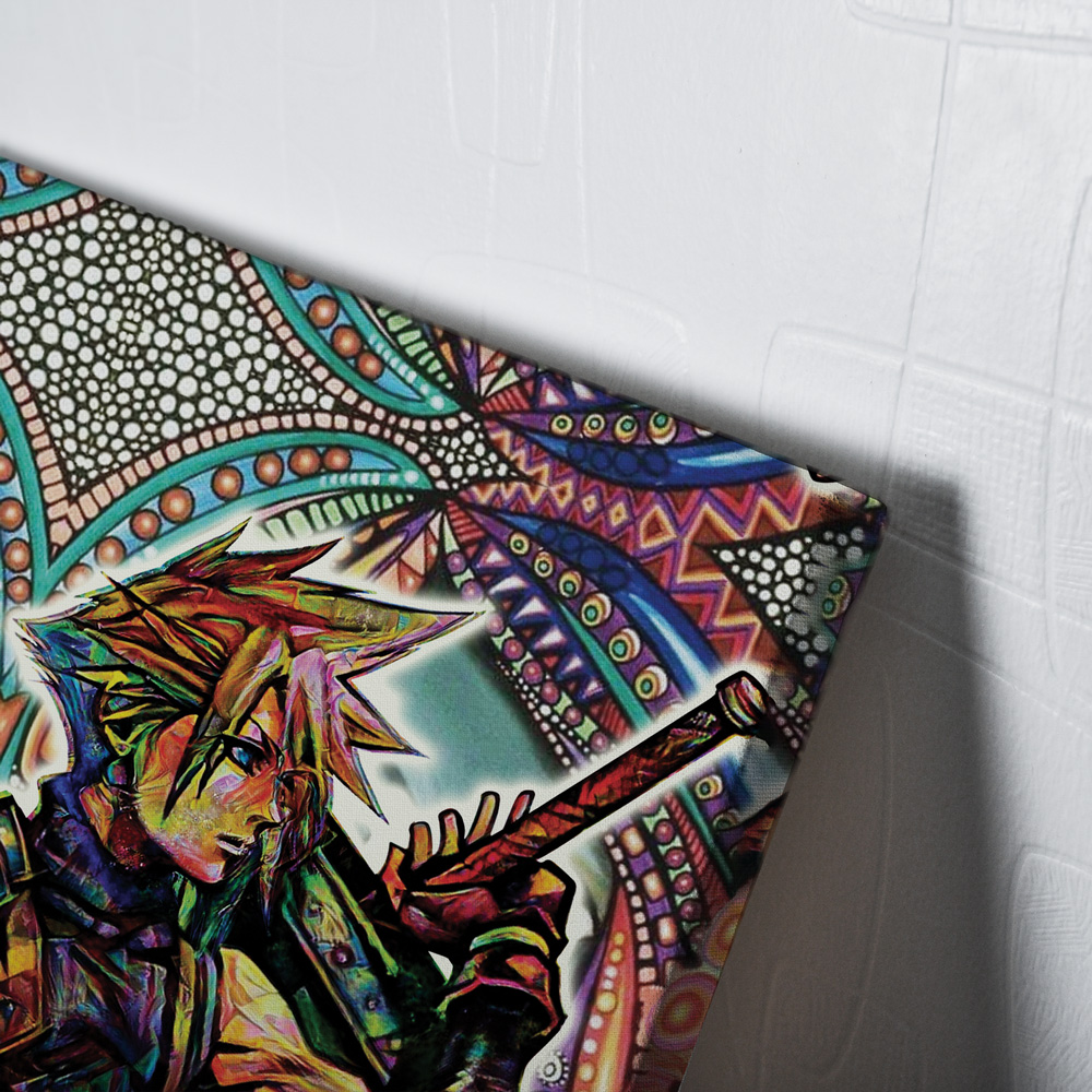 Trippy-Cloud-Strife-Final-Fantasy-7-Canvas-Poster-Print-Wall-Art-Decor-2