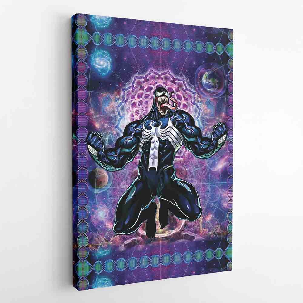 Trippy-Venom-Marvel-Canvas-Poster-Print-Wall-Art-Decor-1