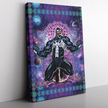 Trippy Venom Marvel Canvas Poster Print Wall Art Decor