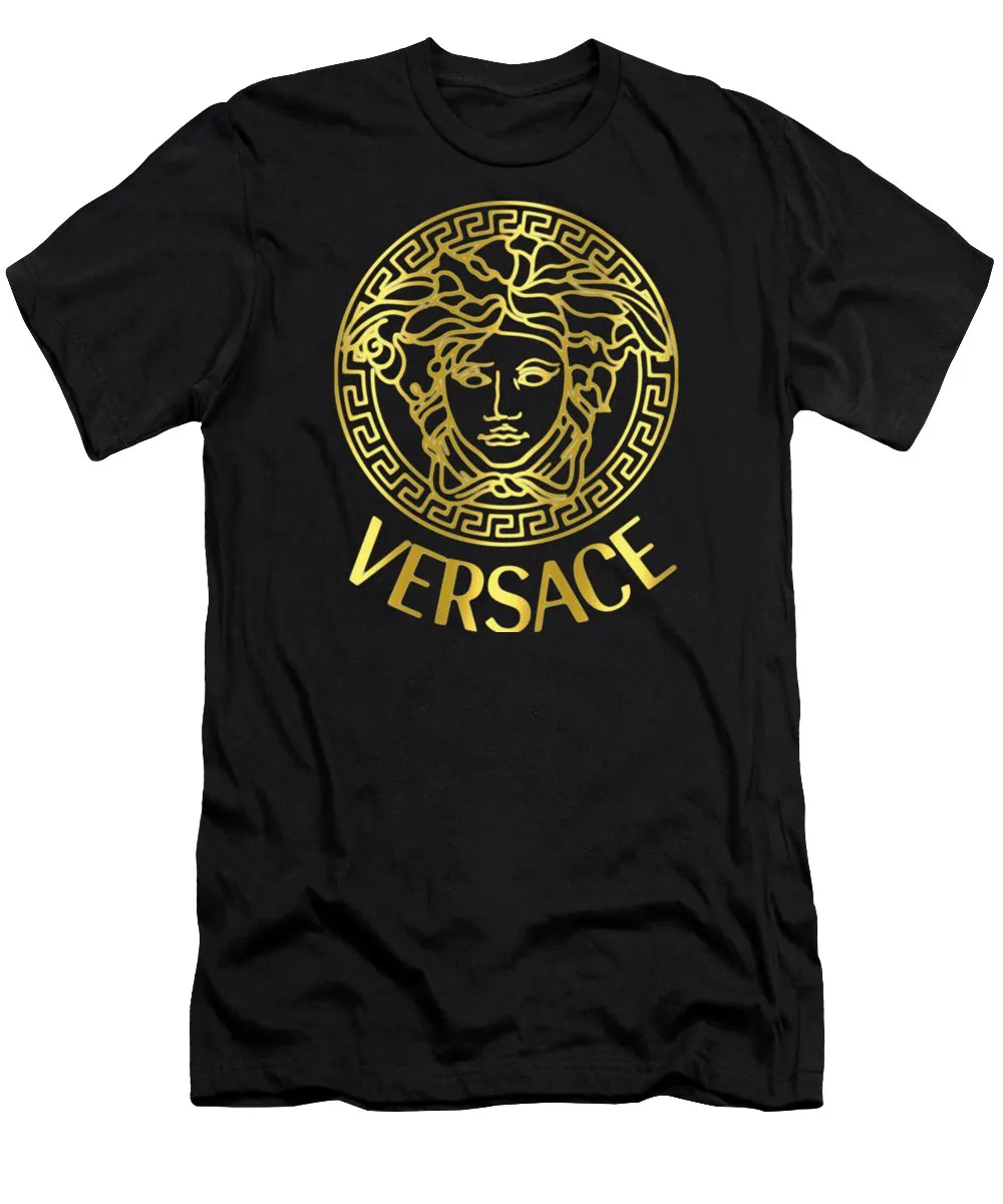 Versace-Golden-Medusa-Black-Luxury-Brand-Unisex-T-Shirt-Kid-T-Shirt-LTS020 Versace Golden Medusa Black Luxury Brand Unisex T-Shirt Kid T-Shirt LTS020