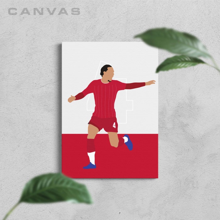 Virgil-van-Dijk-Liverpool-Football-Canvas-Poster-Print-Wall-Art-Decor Virgil van Dijk Liverpool Football Canvas Poster Print Wall Art Decor
