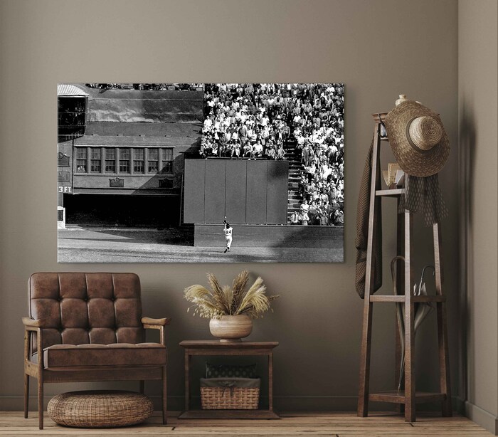 Willie-Mays-The-Catch-New-York-Giants-Vintage-Canvas-Baseball-Poster-Sports-Lover-Wall-Art-MLB-Prints-MLB-Art-3