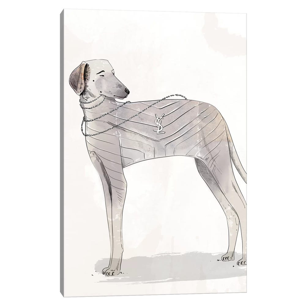 YSL-Black-Framed-Canvas-Stretched-Wrapped-Canvas-Print-Wall-Art-Decor-1 Stretched Wrapped Canvas Print