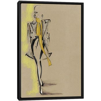 YSL Spring Summer 2020 - Black Framed Canvas