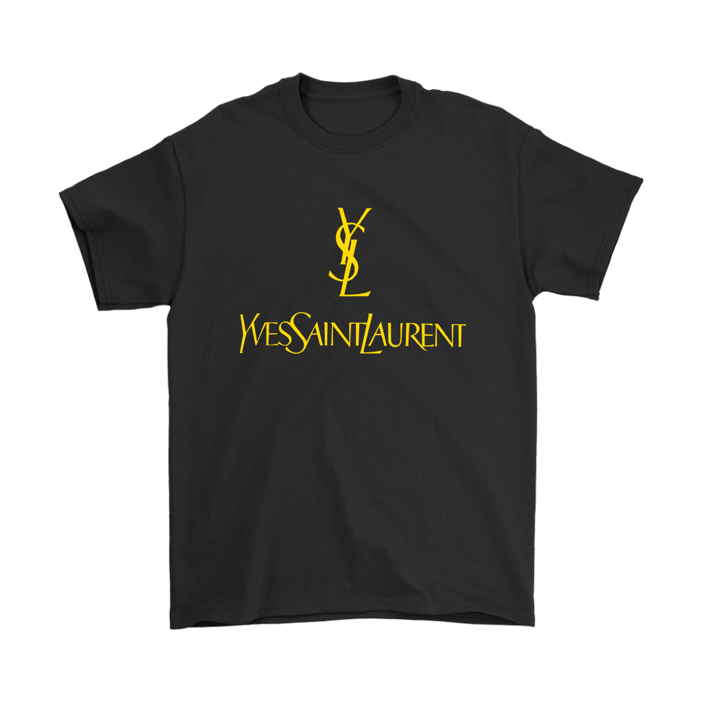 YSL-Yves-Saint-Laurent-Logo-Unisex-T-Shirt-Kid-Tshirt-LTS150 YSL Yves Saint Laurent Logo Unisex T-Shirt Kid Tshirt LTS150