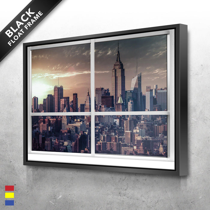 A-View-of-NY-Big-Canvas-Poster-Print-Wall-Art-Decor-Bigger-NYC-Skyline-View-3