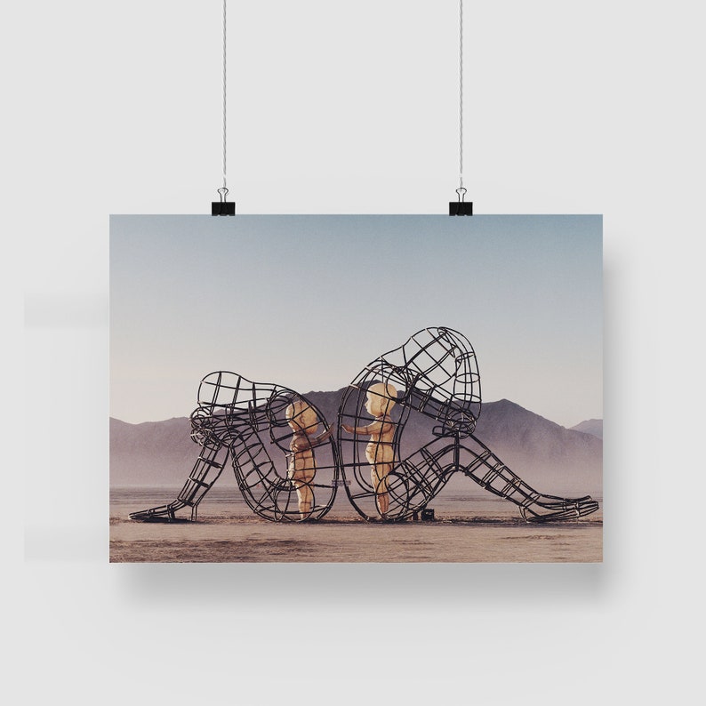Alexander-Milov-Canvas-Two-People-Turning-Their-Backs-On-Each-Other-Wall-Art-Alexander-Milov-Poster-Burning-Man-Wall-Art-Statue-Canvas-3