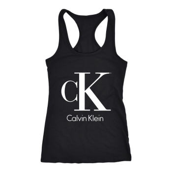 Calvin Klein Logo Women Racerback Tank Top