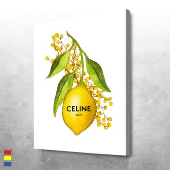 Celine Botanical and the Magic of Strong Branding in Design Transformations Canvas Poster Print Wall Art Decor