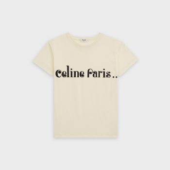Celine Paris.. Tee Unisex T-Shirt In Cotton - Off FTS460