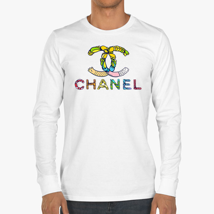 Chanel-Colorful-Logo-Unisex-Kid-Long-Sleeve-Tee-LTB2618-2