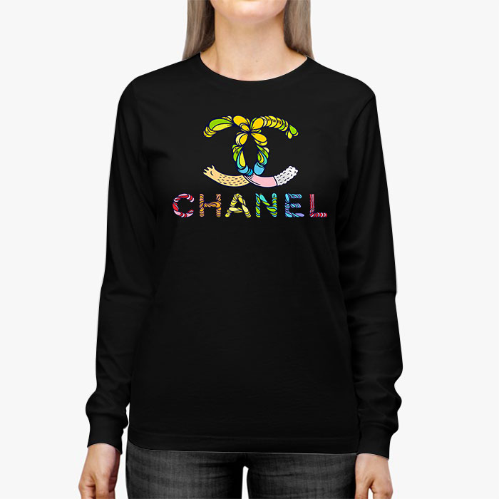 Chanel-Colorful-Logo-Unisex-Kid-Long-Sleeve-Tee-LTB2618-3