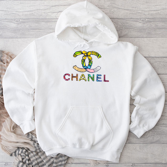 Chanel-Colorful-Logo-Unisex-Pullover-Hoodie-HTB2618-1