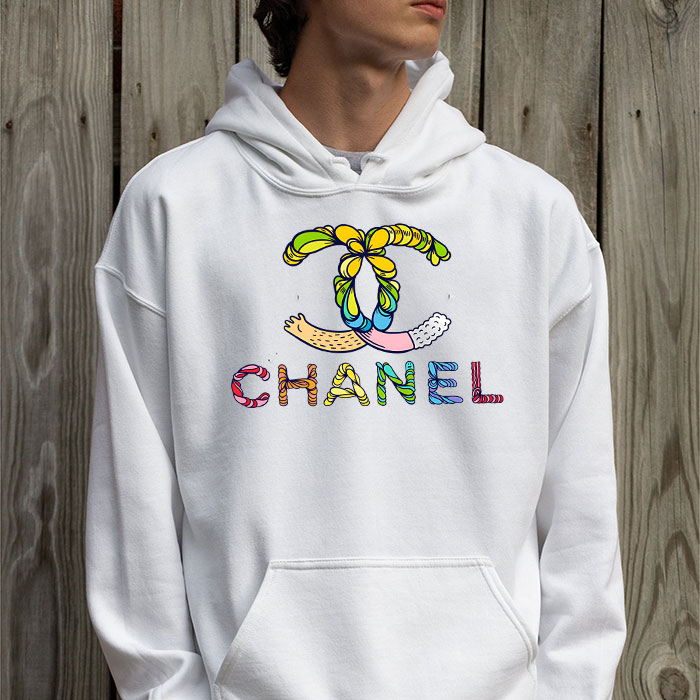 Chanel-Colorful-Logo-Unisex-Pullover-Hoodie-HTB2618-3