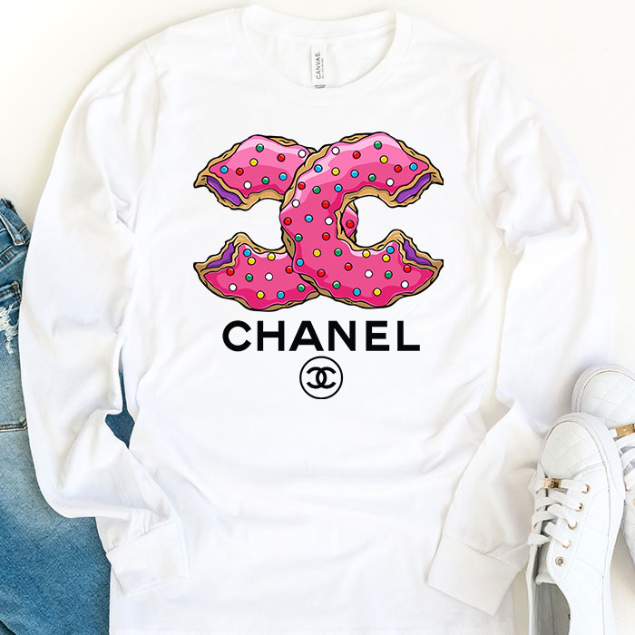 Chanel-Doughnut-Logo-Kid-Tee-Unisex-Longsleeve-Tee-LTB2919-1