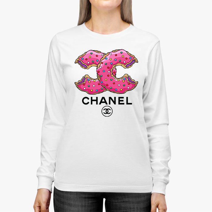 Chanel-Doughnut-Logo-Kid-Tee-Unisex-Longsleeve-Tee-LTB2919-2