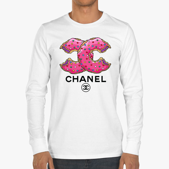Chanel-Doughnut-Logo-Kid-Tee-Unisex-Longsleeve-Tee-LTB2919-3