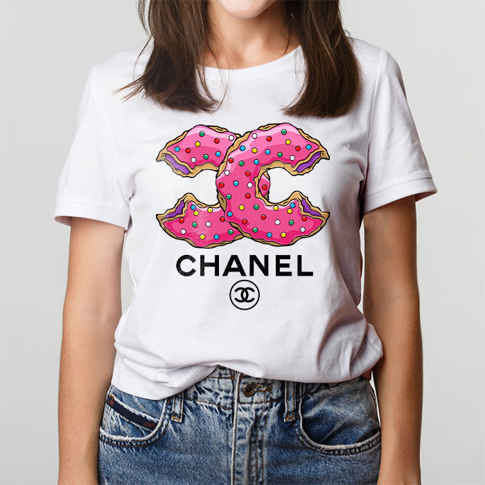 Chanel-Doughnut-Logo-Unisex-T-Shirt-TTB2919-1