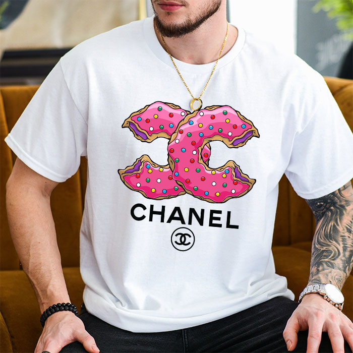 Chanel-Doughnut-Logo-Unisex-T-Shirt-TTB2919-2