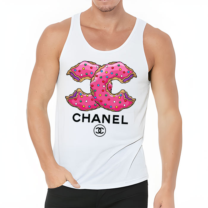 Chanel-Doughnut-Logo-Unisex-Tank-Top-TTTB2919-1