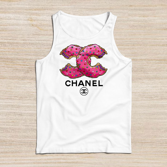 Chanel-Doughnut-Logo-Unisex-Tank-Top-TTTB2919 Chanel Doughnut Logo Unisex Tank Top TTTB2919