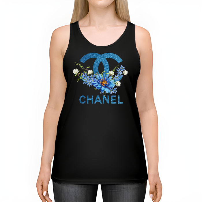 Chanel-Glitter-Flower-Logo-Unisex-Tank-Top-TTTB2622-2