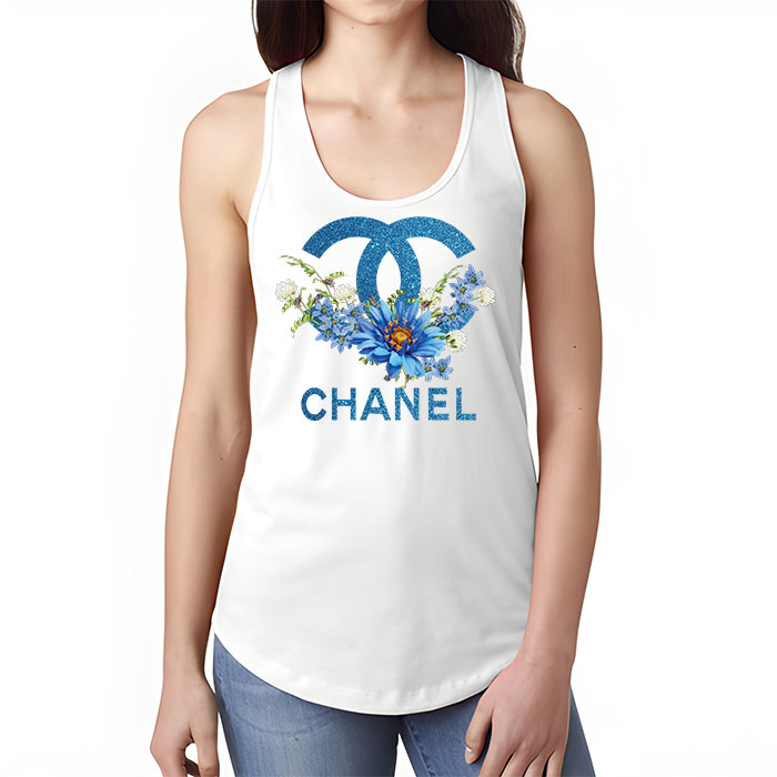 Chanel-Glitter-Flower-Logo-Unisex-Tank-Top-TTTB2622-3